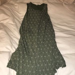 Olive green dress